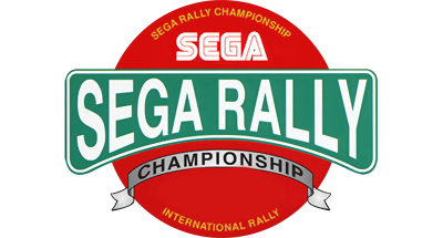 Sega Rally Championship title screen for Sega Saturn